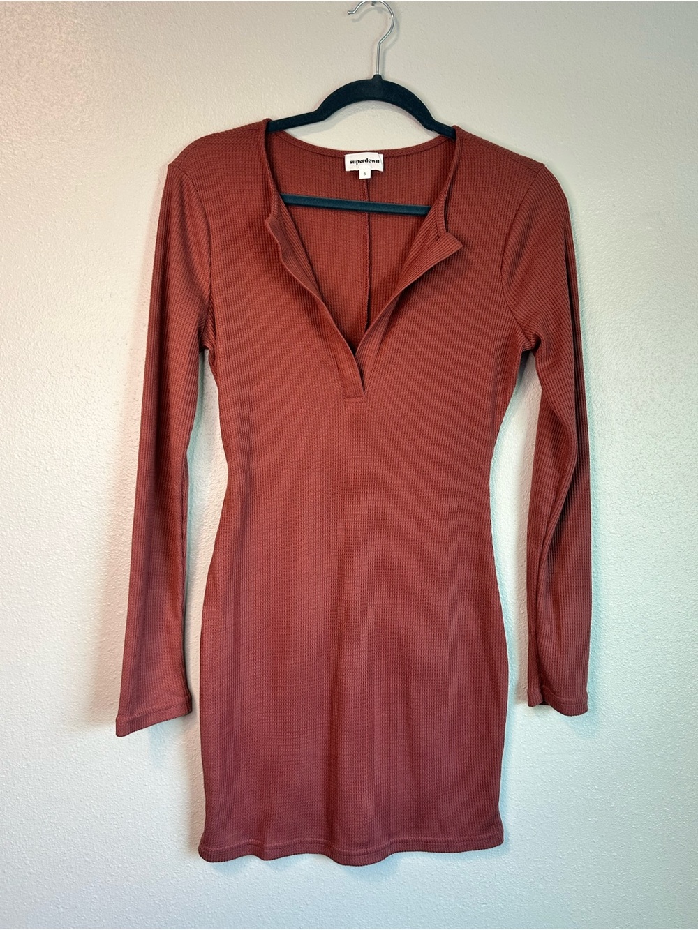 Long sleeve mini dress by Superdown Revolve